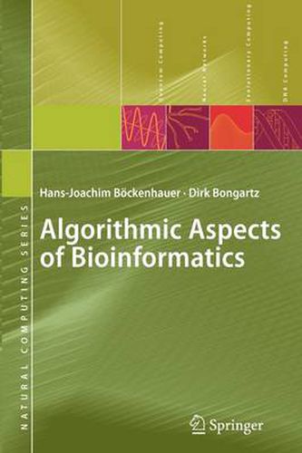 Cover image for Algorithmic Aspects of Bioinformatics