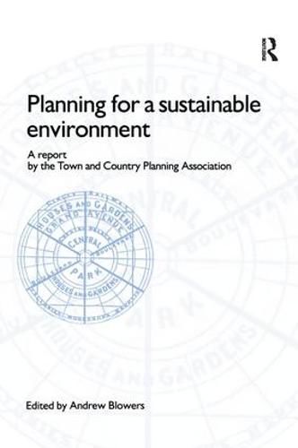 Cover image for Planning for a Sustainable Environment