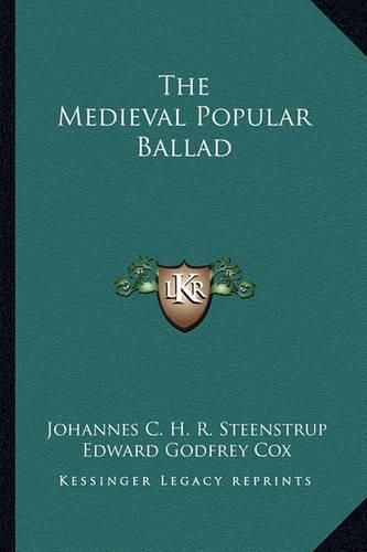 Cover image for The Medieval Popular Ballad