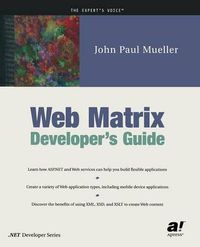 Cover image for Web Matrix Developer's Guide