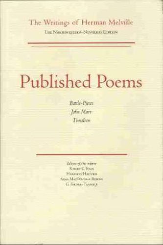 Published Poems: Battle-Pieces, John Marr, Timoleon