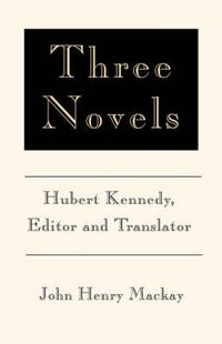 Cover image for Three Novels