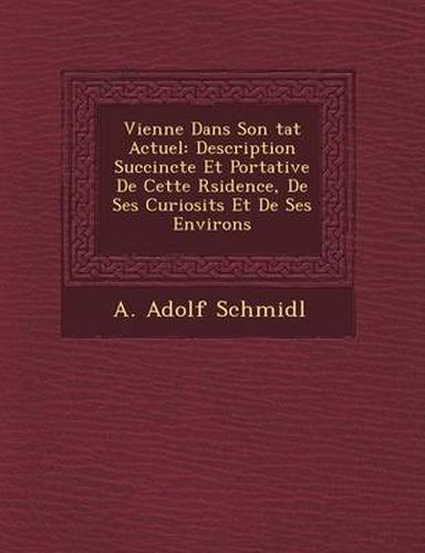 Cover image for Vienne Dans Son Tat Actuel: Description Succincte Et Portative de Cette R Sidence, de Ses Curiosit S Et de Ses Environs