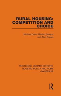 Cover image for Rural Housing: Competition and Choice