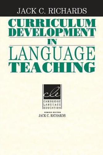 Cover image for Curriculum Development in Language Teaching