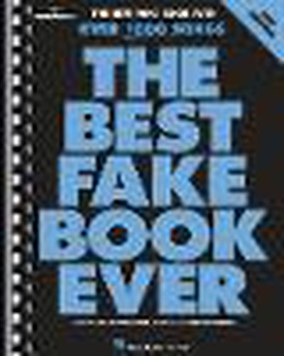 Cover image for The Best Fake Book Ever: Eb Edition