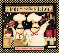 Cover image for Home is in the Kitchen 2025 Deluxe Wall Calendar
