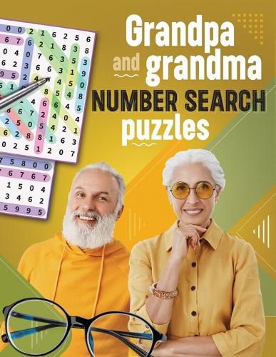 Cover image for Grandpa and Grandma Number Search Puzzles