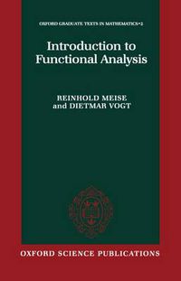 Cover image for Introduction to Functional Analysis