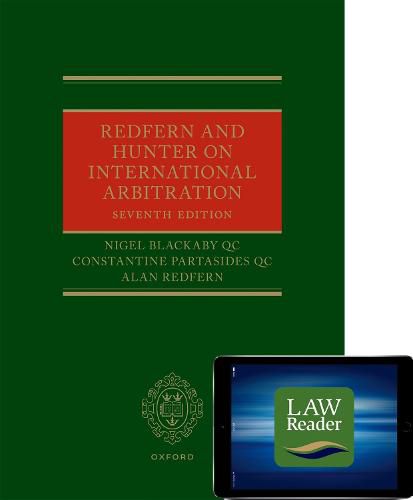 Cover image for Redfern and Hunter on International Arbitration (Hardback + LawReader pack)