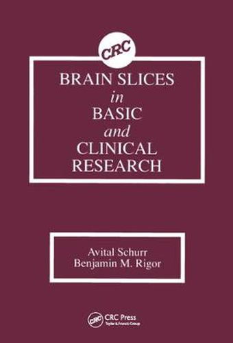 Cover image for BRAIN SLICES in BASIC and CLINICAL RESEARCH