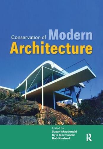 Cover image for Conservation of Modern Architecture