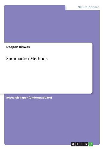 Cover image for Summation Methods