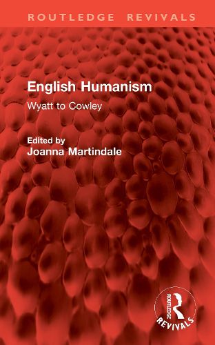 Cover image for English Humanism