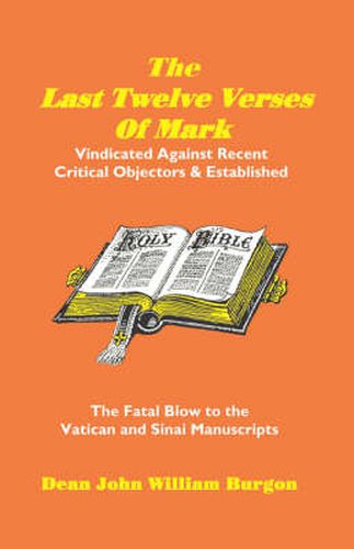 Cover image for The Last Twelve Verses of Mark