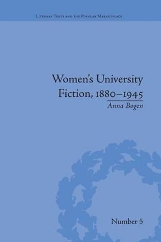 Cover image for Women's University Fiction, 1880-1945