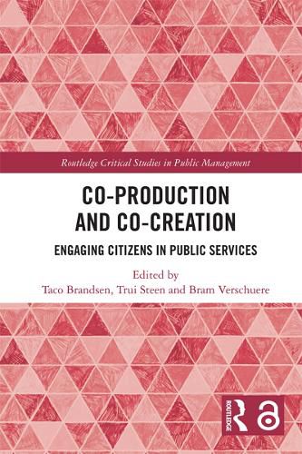 Cover image for Co-Production and Co-Creation: Engaging Citizens in Public Services