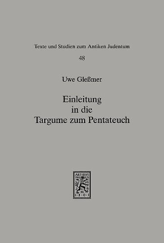 Cover image for Einleitung in Die Targume Zum Pentateuch