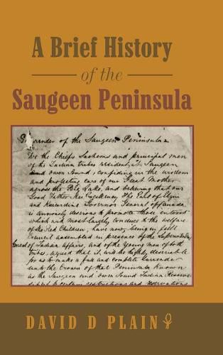 Cover image for A Brief History of the Saugeen Peninsula