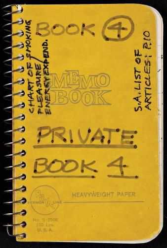 Cover image for Lee Lozano - Private Book 4