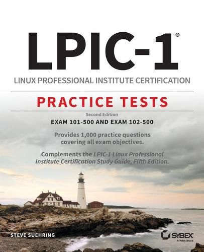 Cover image for LPIC-1 - Linux Professional Institute Certification Practice Tests, 2nd Edition