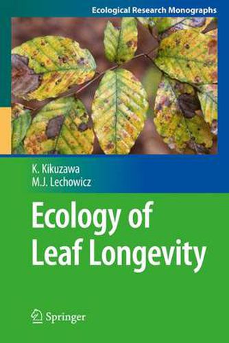 Cover image for Ecology of Leaf Longevity