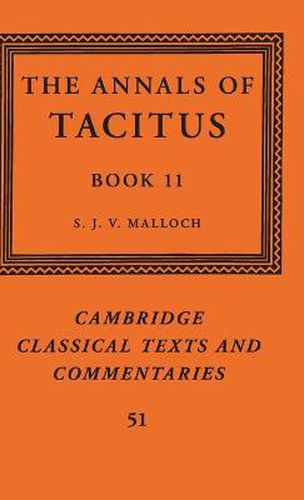 Cover image for The Annals of Tacitus: Book 11