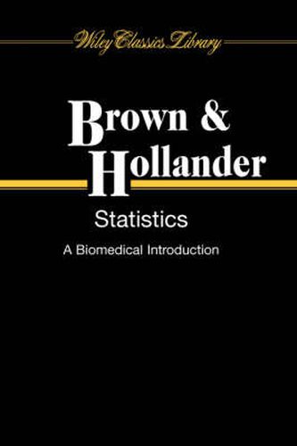Statistics: A Biomedical Introduction