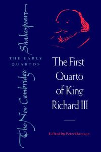 Cover image for The First Quarto of King Richard III