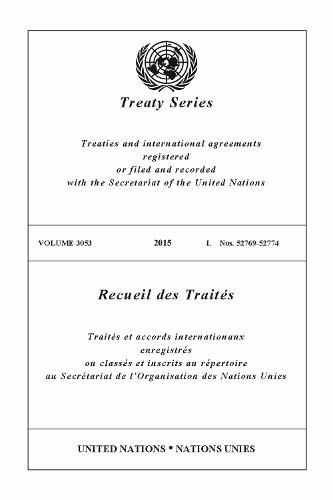 Treaty Series 3053 (English/French Edition)