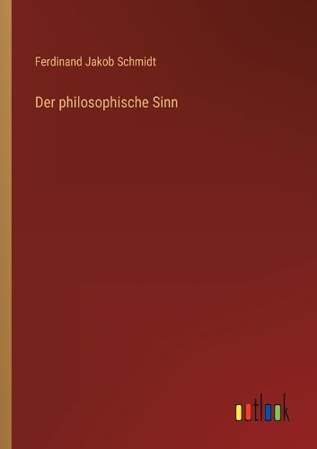 Cover image for Der philosophische Sinn