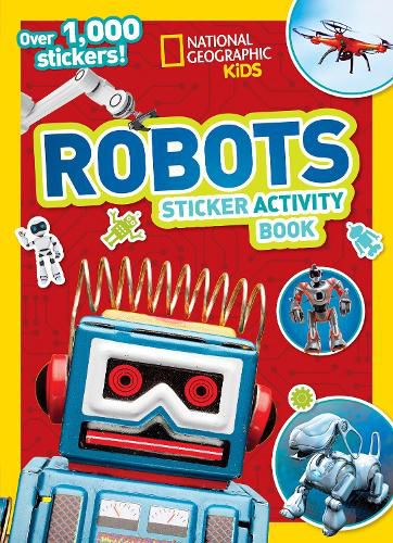 Cover image for National Geographic Kids Robots Sticker Activity Book