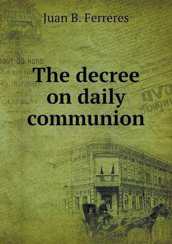 Cover image for The decree on daily communion