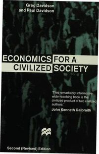 Cover image for Economics for a Civilized Society