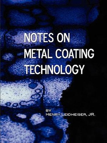 Cover image for Notes on Metal Coating Technology (Applied Engineering)