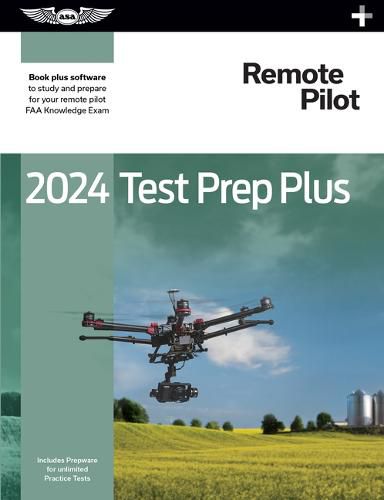 Cover image for 2024 Remote Pilot Test Prep Plus