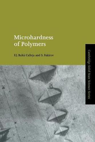 Cover image for Microhardness of Polymers