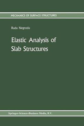 Cover image for Elastic Analysis of Slab Structures