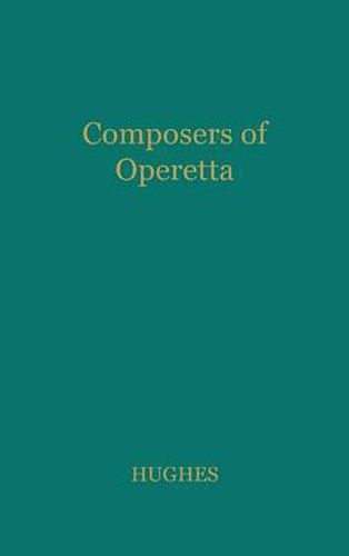 Cover image for Composers of Operetta