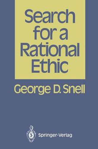 Cover image for Search for a Rational Ethic