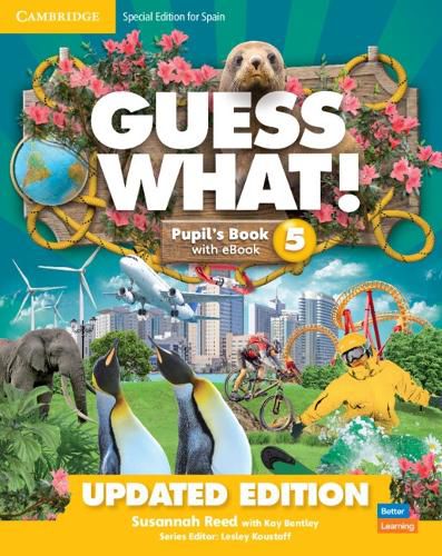 Cover image for Guess What! Level 5 Pupil's Book with Enhanced eBook Special Edition for Spain Updated