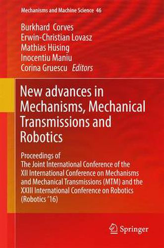 Cover image for New Advances in Mechanisms, Mechanical Transmissions and Robotics