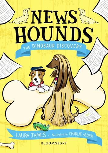 Cover image for News Hounds: The Dinosaur Discovery