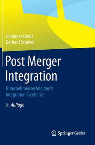 Cover image for Post Merger Integration: Unternehmenserfolg durch Integration Excellence