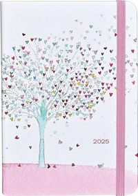 Cover image for 2025 Tree of Hearts Weekly Planner (16 Months, Sept 2024 to Dec 2025)