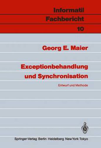 Cover image for Exceptionbehandlung und Synchronisation