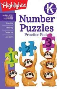 Cover image for Kindergarten Number Puzzles