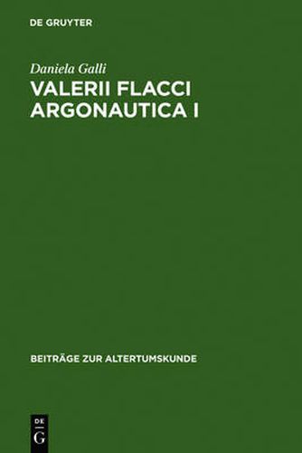 Cover image for Valerii Flacci Argonautica I