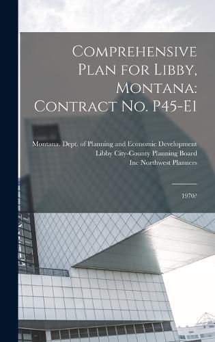 Cover image for Comprehensive Plan for Libby, Montana