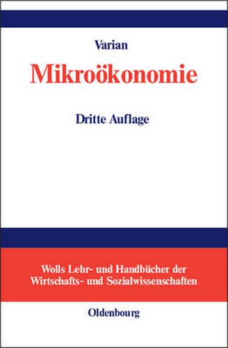 Cover image for Mikrookonomie